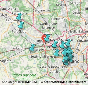 Mappa E62, 20016 Rho MI, Italia (8.64118)