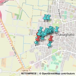 Mappa Via Trento, 25039 Travagliato BS, Italia (0.256)