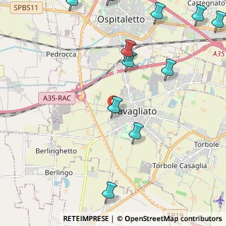 Mappa Via Trento, 25039 Travagliato BS, Italia (2.93273)