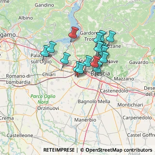 Mappa Via del Gelso, 25039 Travagliato BS, Italia (11.24706)