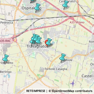 Mappa Via Brigata Julia, 25039 Travagliato BS, Italia (2.41273)