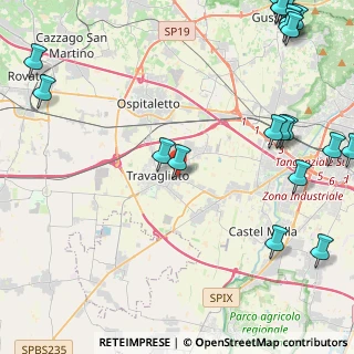 Mappa Via Brigata Julia, 25039 Travagliato BS, Italia (6.823)