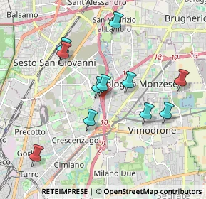 Mappa A52, 20093 Cologno Monzese MI, Italia (1.83091)