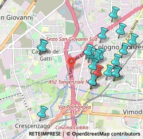 Mappa A52, 20093 Cologno Monzese MI, Italia (1.019)