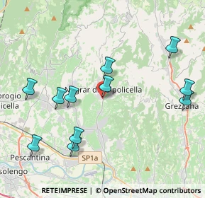 Mappa Via Europa, 37024 Negrar di Valpolicella VR, Italia (4.37545)
