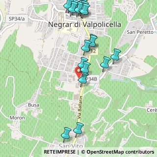 Mappa Viale Europa, 37024 Negrar VR, Italia (0.626)