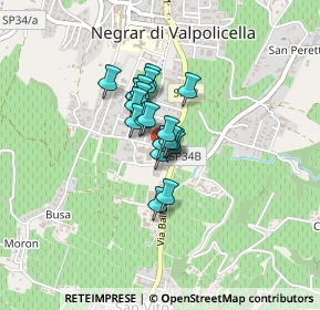 Mappa Via Europa, 37024 Negrar di Valpolicella VR, Italia (0.2285)