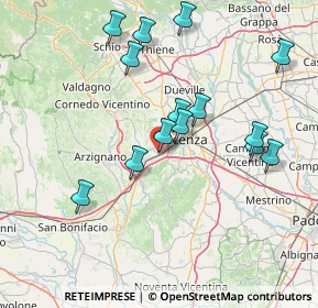 Mappa Via Cristoforo Colombo, 36051 Creazzo VI, Italia (15.13143)