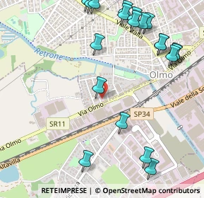 Mappa Via Cristoforo Colombo, 36051 Creazzo VI, Italia (0.672)