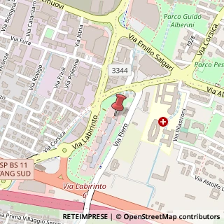 Mappa Via Flero, 22, 25124 Brescia, Brescia (Lombardia)