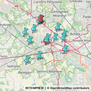 Mappa Via Pola, 20017 Rho MI, Italia (3.25625)