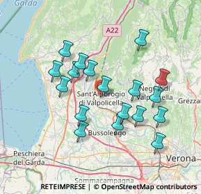 Mappa Via 6 Novembre, 37015 Sant'Ambrogio di Valpolicella VR, Italia (6.71778)