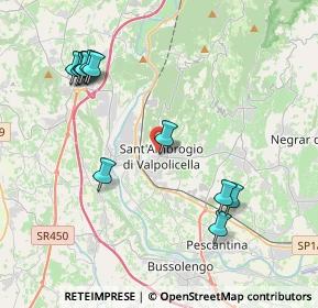 Mappa Via 6 Novembre, 37015 Sant'Ambrogio di Valpolicella VR, Italia (4.34727)
