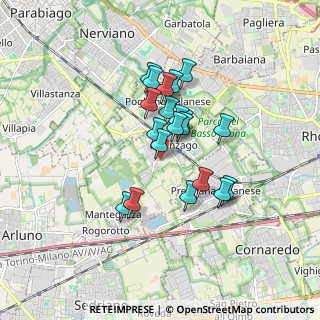 Mappa , 20010 Vanzago MI, Italia (1.3085)