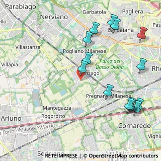 Mappa , 20010 Vanzago MI, Italia (2.55929)
