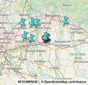 Mappa Via San Giovanni Bosco, 24047 Treviglio BG, Italia (8.28273)
