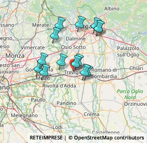 Mappa Via San Giovanni Bosco, 24047 Treviglio BG, Italia (11.68143)