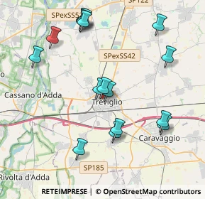 Mappa Via San Giovanni Bosco, 24047 Treviglio BG, Italia (4.18938)