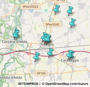 Mappa Via San Giovanni Bosco, 24047 Treviglio BG, Italia (3.44231)