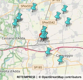 Mappa Via San Giovanni Bosco, 24047 Treviglio BG, Italia (3.57214)