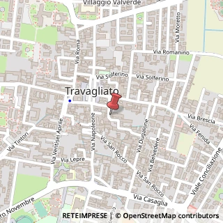 Mappa Via Mandorle, 23, 25039 Travagliato, Brescia (Lombardia)