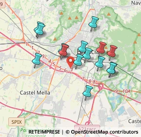 Mappa Via 25125, 25125 Brescia BS, Italia (3.24267)