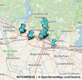 Mappa Via 25125, 25125 Brescia BS, Italia (9.0785)