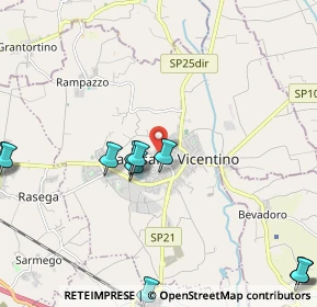 Mappa Via Luigi Silvestri, 36043 Camisano Vicentino VI, Italia (2.79)