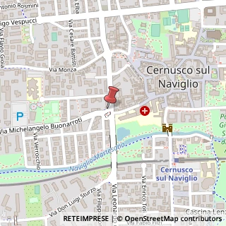 Mappa Piazza Risorgimento, 15, 20063 Cernusco sul Naviglio, Milano (Lombardia)