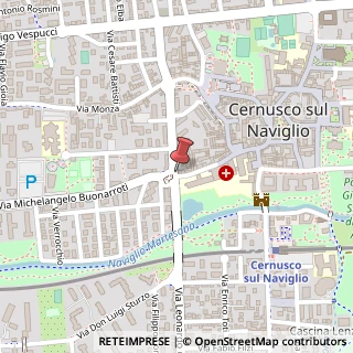 Mappa Via Leonardo Da Vinci, 29, 20063 Cernusco sul Naviglio, Milano (Lombardia)