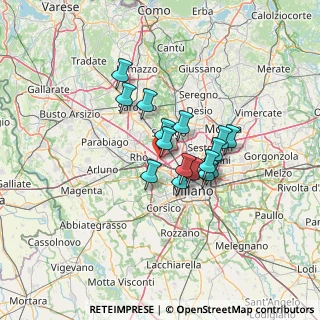 Mappa Via Decumano, 20021 Baranzate MI, Italia (9.29938)