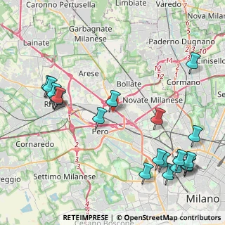 Mappa Via Decumano, 20021 Baranzate MI, Italia (5.3475)