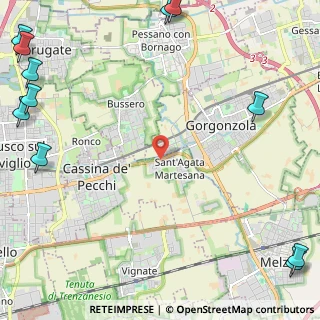 Mappa Localita' Villa Magri, 20060 Cassina de' Pecchi MI, Italia (3.97636)