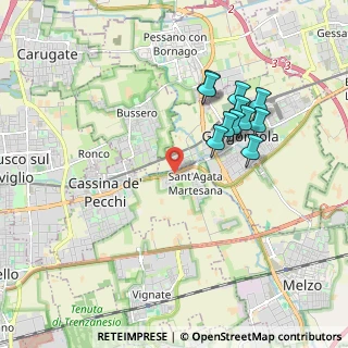 Mappa Localita' Villa Magri, 20060 Cassina de' Pecchi MI, Italia (1.76455)