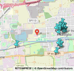 Mappa Via Masaccio, 20063 Cernusco sul Naviglio MI, Italia (1.273)