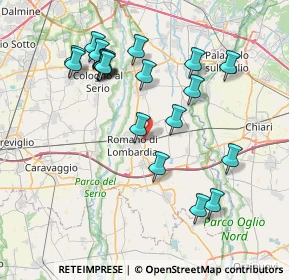 Mappa BOX 16, 24058 Romano di Lombardia BG, Italia (7.8615)