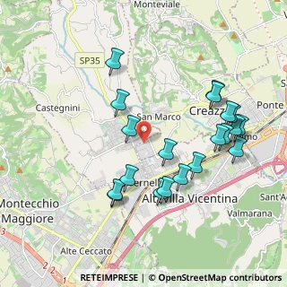 Mappa Via Zambon, 36051 Creazzo VI, Italia (1.9995)