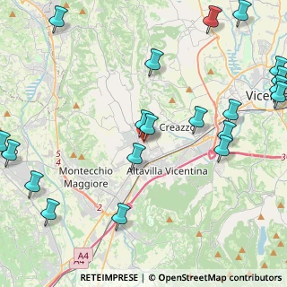 Mappa Via Zambon, 36051 Creazzo VI, Italia (5.981)