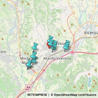 Mappa Via Zambon, 36051 Creazzo VI, Italia (2.62545)