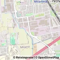 Mapa Novate Milanese