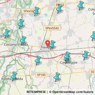 Mappa Viale Cavour, 24047 Treviglio BG, Italia (6.12267)