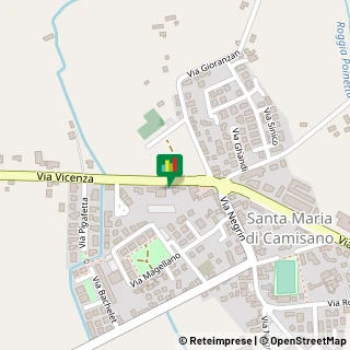 Mappa Via Vicenza, 57, 36043 Camisano Vicentino, Vicenza (Veneto)