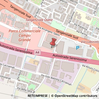 Mappa Via Arcangelo Tadini, 49, 25125 Brescia, Brescia (Lombardia)