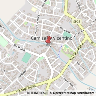 Mappa Via XX Settembre, 44, 36043 Camisano Vicentino, Vicenza (Veneto)