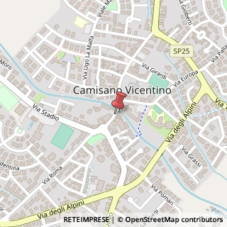 Mappa Via XX Settembre, 42, 36043 Camisano Vicentino, Vicenza (Veneto)