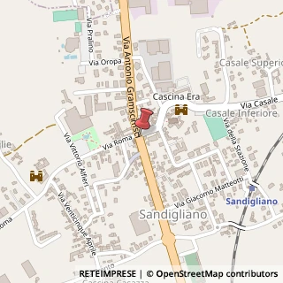 Mappa Via gramsci 4/bis, 13876 Sandigliano, Biella (Piemonte)