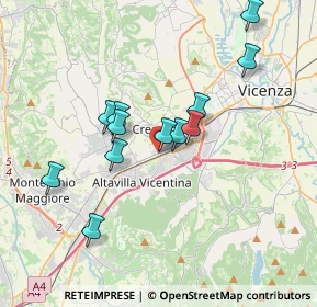 Mappa Strada Padana Verso Verona, 36077 Altavilla Vicentina VI, Italia (3.23417)