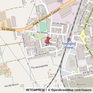 Mappa Via Valeggio, 5, 24047 Treviglio, Bergamo (Lombardia)