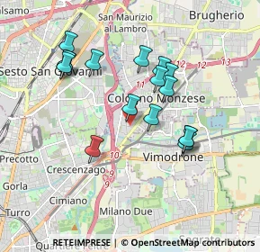 Mappa Via Volontari del Sangue, 20093 Cologno Monzese MI, Italia (1.67)