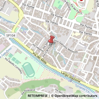 Mappa Via O. M. Pagani, 22, 36071 Arzignano, Vicenza (Veneto)